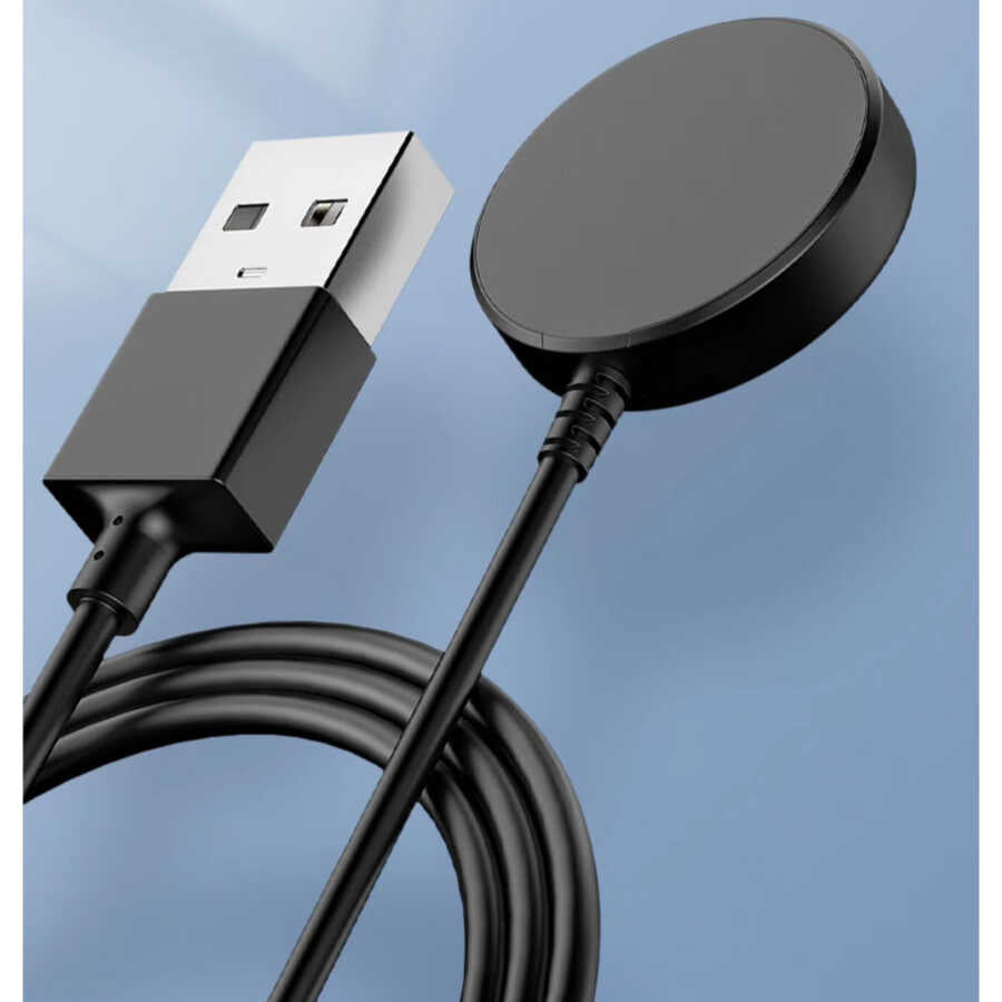 Galaxy Watch 4 Classic 46mm Zore Usb Şarj Kablosu Siyah