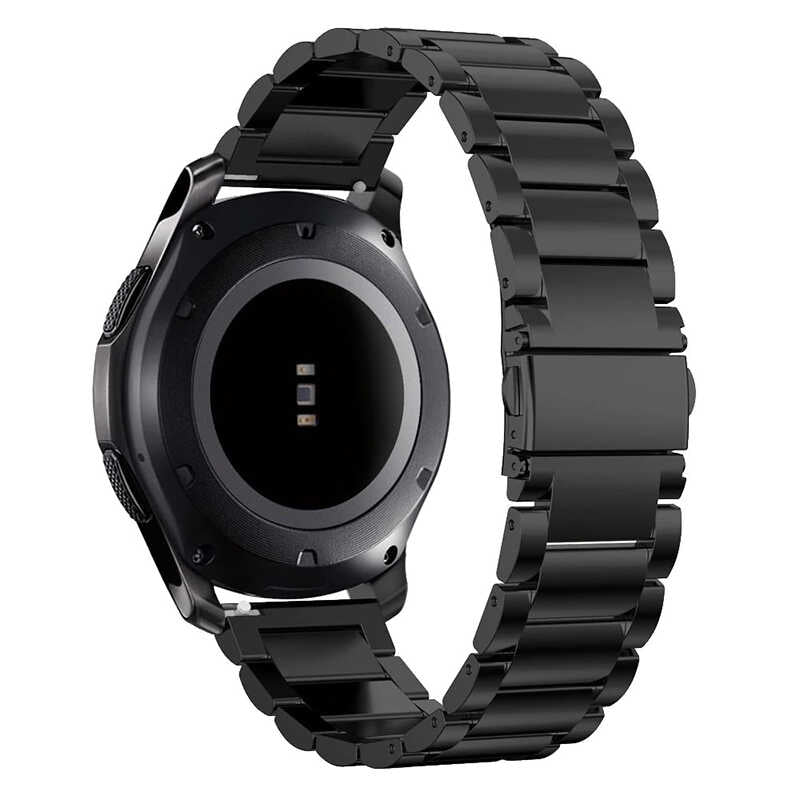 Galaxy Watch 42mm (20mm) KRD-04 Metal Kordon Gümüş