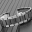 Galaxy Watch 42mm (20mm) Mat Seramik Metal Kordon Parlak Siyah