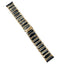 Galaxy Watch 42mm (20mm) Seramik Metal Kordon Siyah-Gold