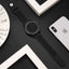 Galaxy Watch 46mm (22mm) KRD-02 Silikon Kordon Kırmızı-Siyah