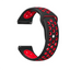 Galaxy Watch 46mm (22mm) KRD-02 Silikon Kordon Siyah-Kırmızı
