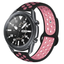 Galaxy Watch 46mm (22mm) KRD-02 Silikon Kordon Siyah-Rose Gold