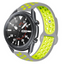 Galaxy Watch 46mm (22mm) KRD-02 Silikon Kordon Gri-Sarı