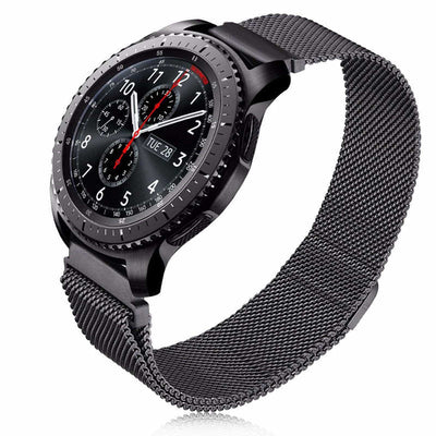 Galaxy Watch 46mm (22mm) KRD-12 Metal Kordon Gümüş