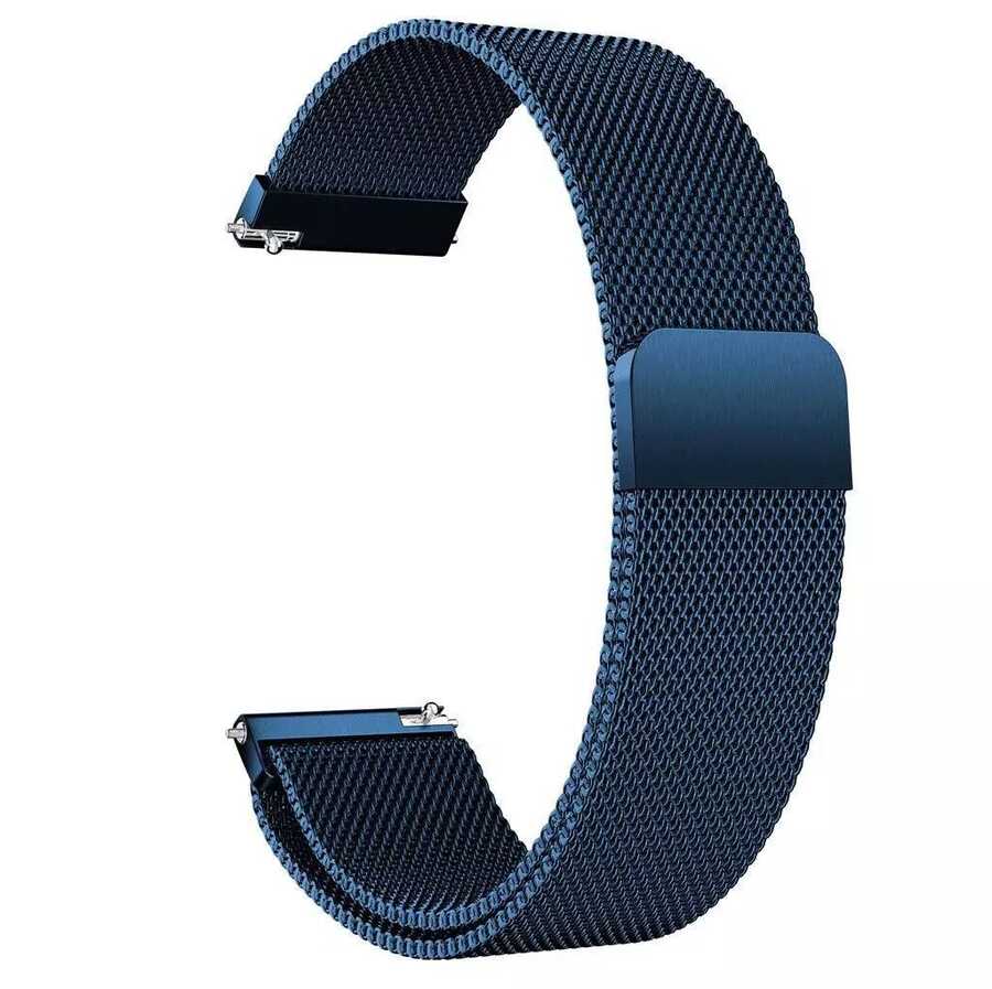 Galaxy Watch 46mm (22mm) KRD-12 Metal Kordon Lacivert