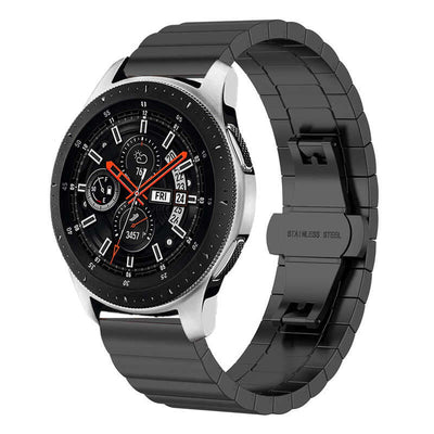Galaxy Watch 46mm (22mm) KRD-16 Metal Kordon Beyaz