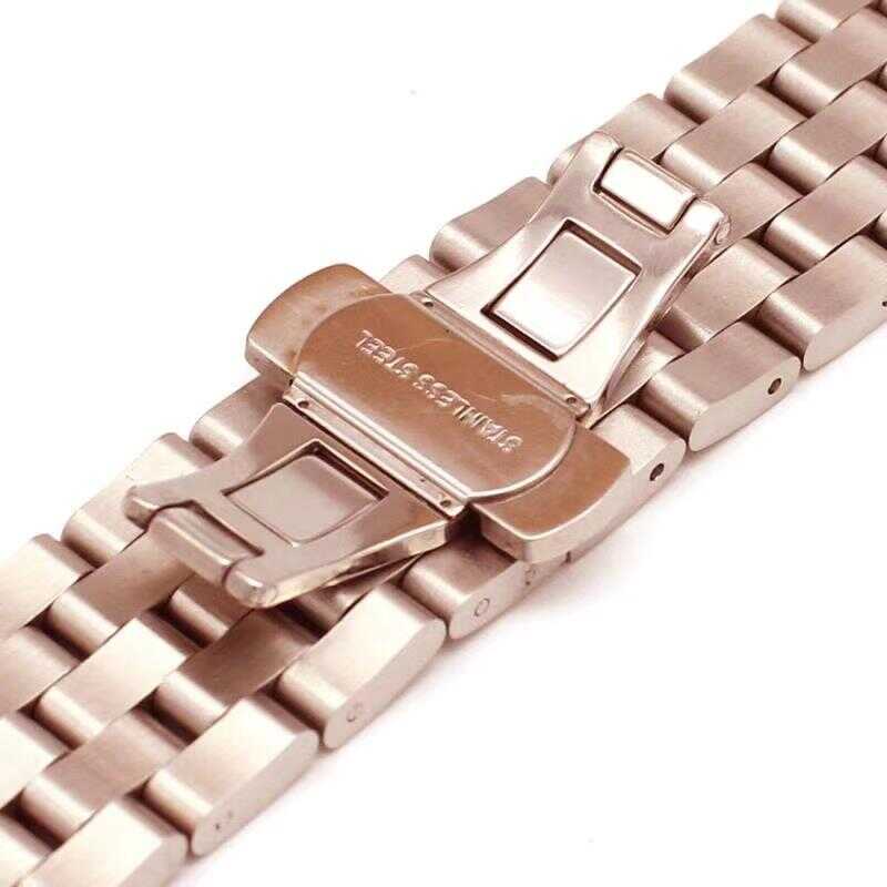 Galaxy Watch 46mm (22mm) KRD-20 Metal Kordon Siyah
