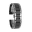 Galaxy Watch 46mm (22mm) Mat Seramik Metal Kordon Siyah