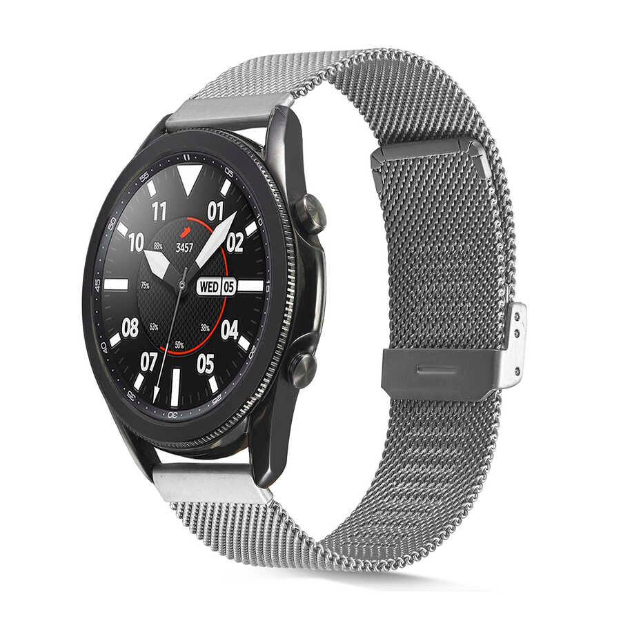 Galaxy Watch 46mm KRD-45 22mm Metal Kordon Mavi