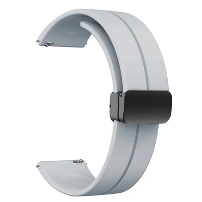 Galaxy Watch 46mm KRD-84 22mm Silikon Kordon Gri