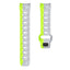 Galaxy Watch 5 44mm Zore KRD-116 20mm Futbol Desenli Spor Tasarımlı Silikon Kordon Siyah-Gri