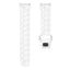 Galaxy Watch 5 44mm Zore KRD-116 20mm Futbol Desenli Spor Tasarımlı Silikon Kordon Beyaz