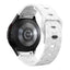 Galaxy Watch 5 44mm Zore KRD-116 20mm Futbol Desenli Spor Tasarımlı Silikon Kordon Koyu Gri