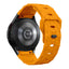 Galaxy Watch 5 Pro 45mm Zore KRD-116 20mm Futbol Desenli Spor Tasarımlı Silikon Kordon Sarı