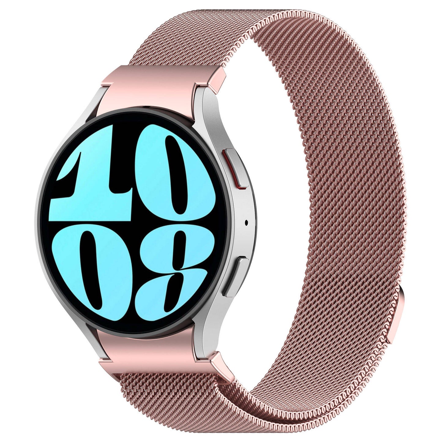 Galaxy Watch 6 44mm Zore KRD-01 Metal Kordon Gümüş