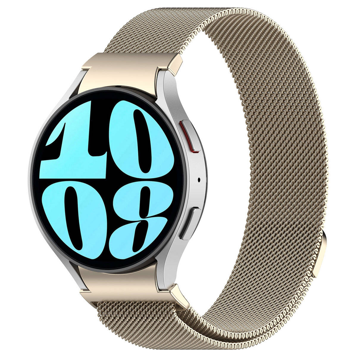 Galaxy Watch 6 44mm Zore KRD-01 Metal Kordon Pembe