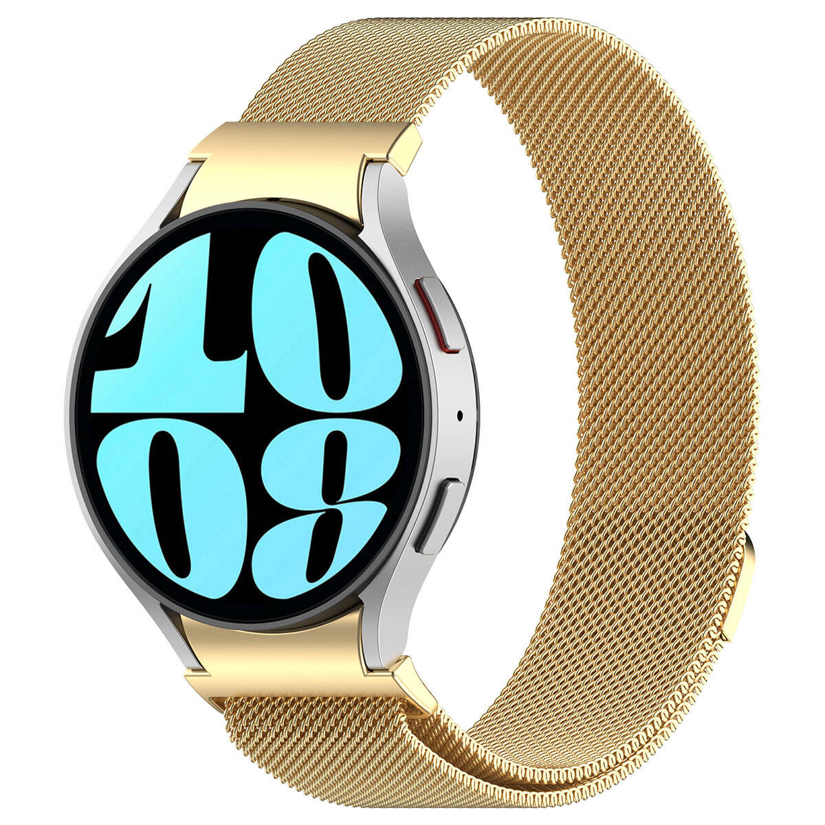 Galaxy Watch 6 Classic 43mm Zore KRD-01 Metal Kordon Rose Gold
