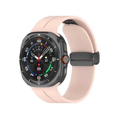 Galaxy Watch 8 44mm KRD-84 22mm Silikon Kordon Pembe