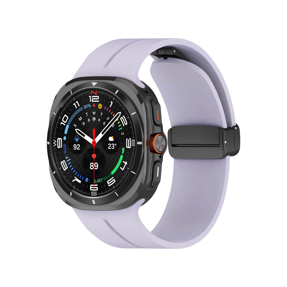 Galaxy Watch 8 Classic 46mm Zore KRD-84 Silikon Kordon Beyaz