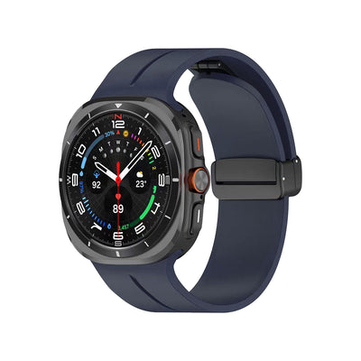 Galaxy Watch 8 Classic 46mm Zore KRD-84 Silikon Kordon Lacivert