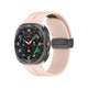 Galaxy Watch 8 Classic 46mm Zore KRD-84 Silikon Kordon Pembe