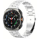 Galaxy Watch 8 Zore KRD-04 Metal Kordon Gümüş