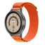 Galaxy Watch Active 2 44mm Zore KRD-74 20mm Hasır Kordon Turuncu
