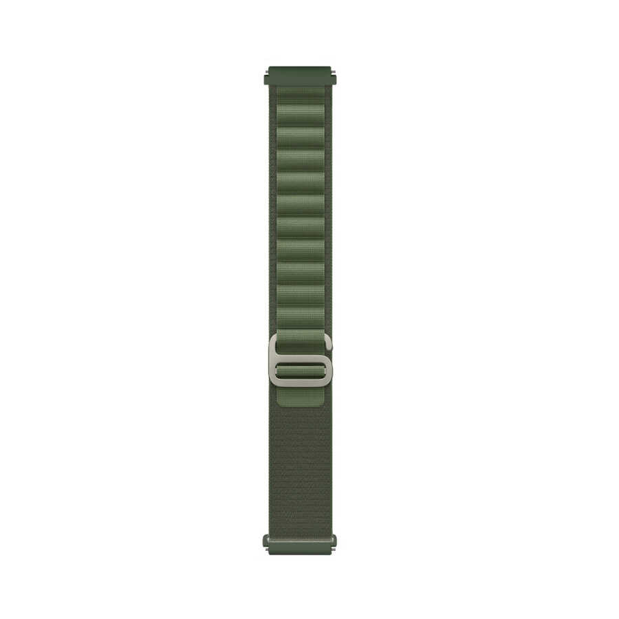 Galaxy Watch Active 2 44mm Zore KRD-74 20mm Hasır Kordon Yeşil