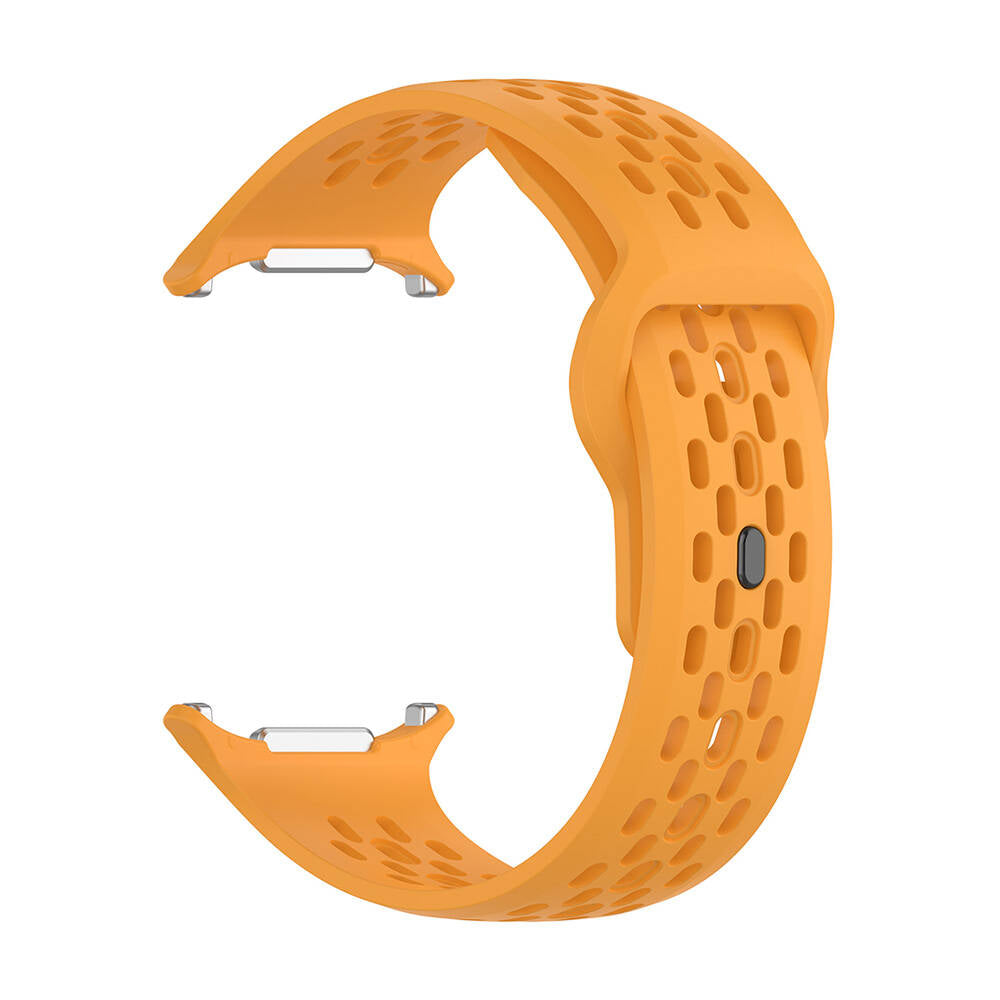 Galaxy Watch Ultra 47mm Zore KRD-119 Delikli Tasarım Silikon Kordon Siyah