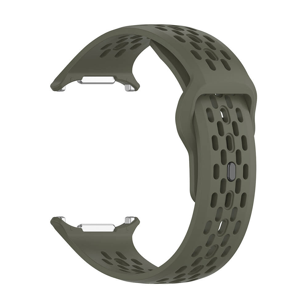 Galaxy Watch Ultra 47mm Zore KRD-119 Delikli Tasarım Silikon Kordon Sarı