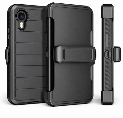 Galaxy XCover7 Kılıf Zore Double Clip Kapak
