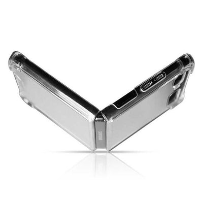 Galaxy Z Flip 3 Kılıf Zore Nitro Anti Shock Silikon Renksiz