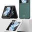 Galaxy Z Flip 5 Kılıf Zore Sert Kıpta Kapak Pembe