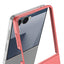 Galaxy Z Flip 7 Kılıf Wireless Şarj Özellikli Zore Kıpta M-safe Kapak Rose Gold