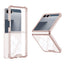 Galaxy Z Flip 7 Kılıf Zore Full Camlı Kıpta Kapak