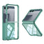 Galaxy Z Flip 7 Kılıf Zore Full Camlı Kıpta Kapak