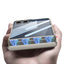 Galaxy Z Flip 7 Kılıf Zore Kıpta Standlı Kapak Gümüş