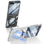 Galaxy Z Flip 7 M-safe Şarj Özellikli Zore Kıpta KPT-02 Standlı Kapak Siyah