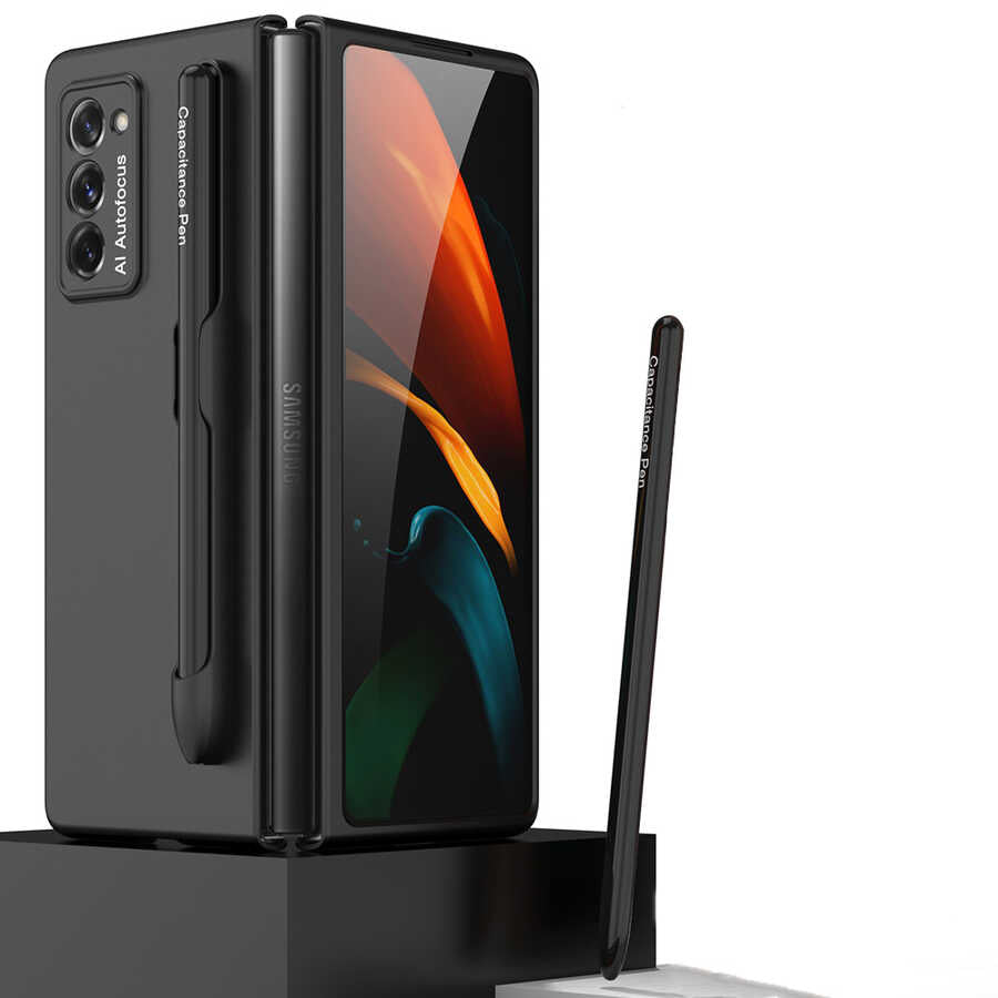 Galaxy Z Fold 2 Kılıf Zore Espen Kılıf Rose Gold