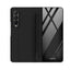 Galaxy Z Fold 3 Kılıf Zore Kalem Bölmeli Droga Kılıf Siyah