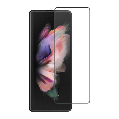 Galaxy Z Fold 3 Zore 3D Vov Curve Glass Ekran Koruyucu Siyah