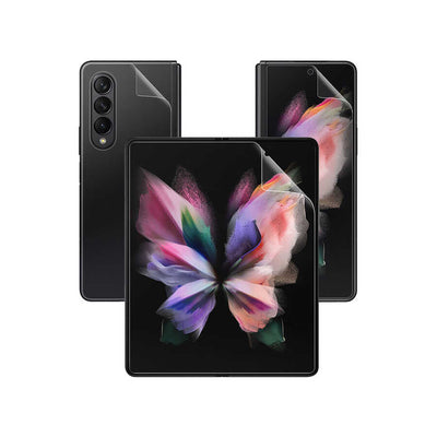 Galaxy Z Fold 4 Zore Narr Tpu Ön Arka Body Ekran Koruyucu Renksiz