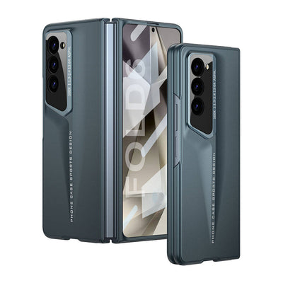 Galaxy Z Fold 6 Kılıf Ultra İnce Kamera Korumalı Sert Rubber Zore Procase Kapak Titanyum-Gri
