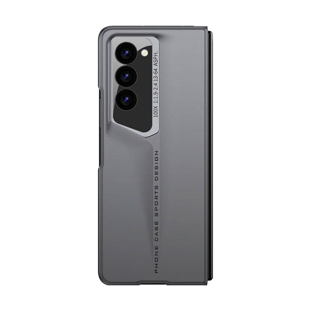 Galaxy Z Fold 6 Kılıf Ultra İnce Kamera Korumalı Sert Rubber Zore Procase Kapak Siyah