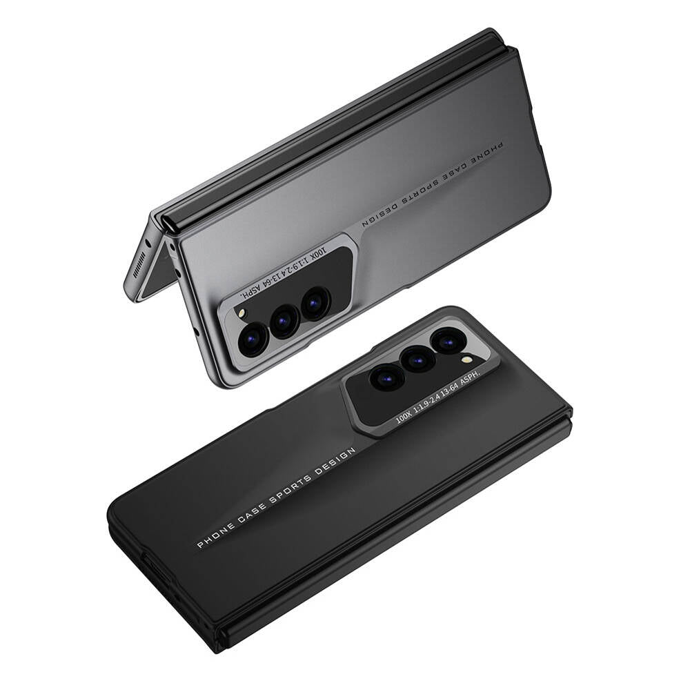 Galaxy Z Fold 6 Kılıf Ultra İnce Kamera Korumalı Sert Rubber Zore Procase Kapak Gri