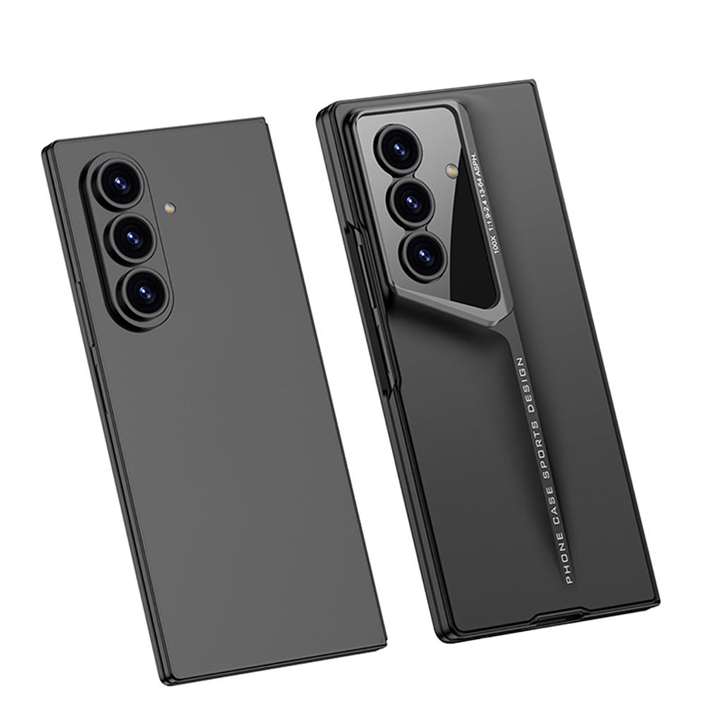 Galaxy Z Fold 7 Kılıf Ultra İnce Kamera Korumalı Sert Rubber Zore Procase Kapak Siyah