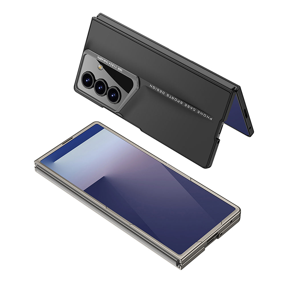 Galaxy Z Fold 7 Kılıf Ultra İnce Kamera Korumalı Sert Rubber Zore Procase Kapak Siyah