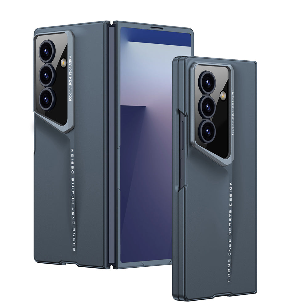 Galaxy Z Fold 7 Kılıf Ultra İnce Kamera Korumalı Sert Rubber Zore Procase Kapak Siyah