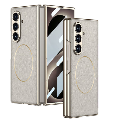 Galaxy Z Fold 8 Ultra Kılıf M-safe Şarj Özellikli Zore Kıpta KPT-10 Sert PC Kapak